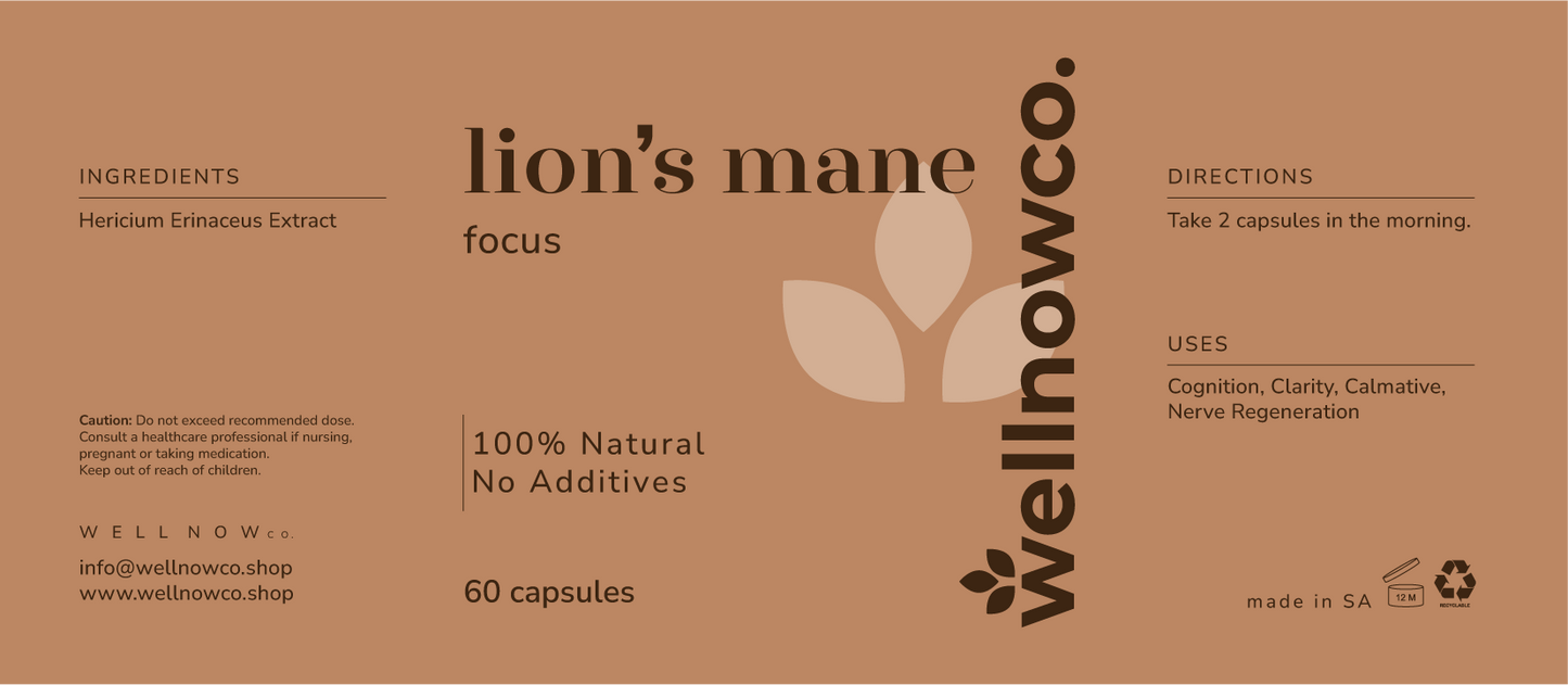 Lion's Mane - 60 capsules
