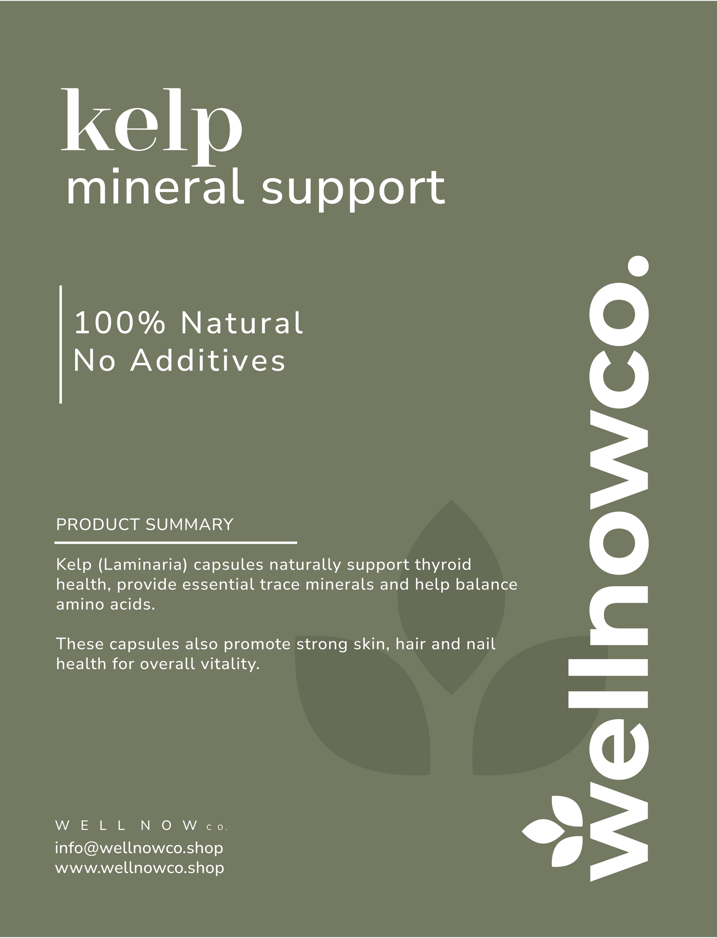 Kelp - 60 capsules