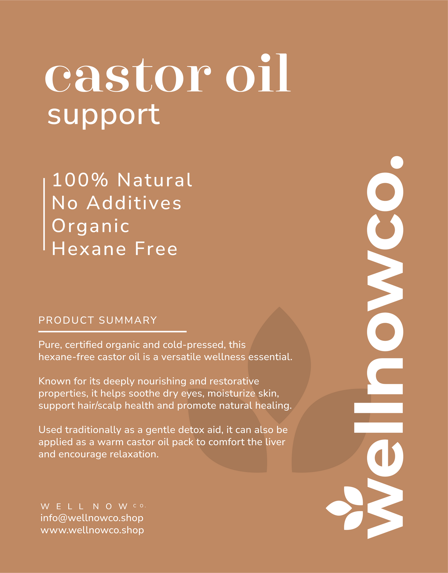 Organic Castor Oil