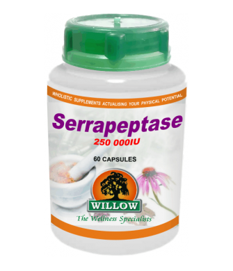 Serrapeptase 250 000 SU - 60 Capsules