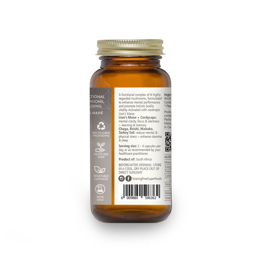 Master Mushrooms - 90 capsules