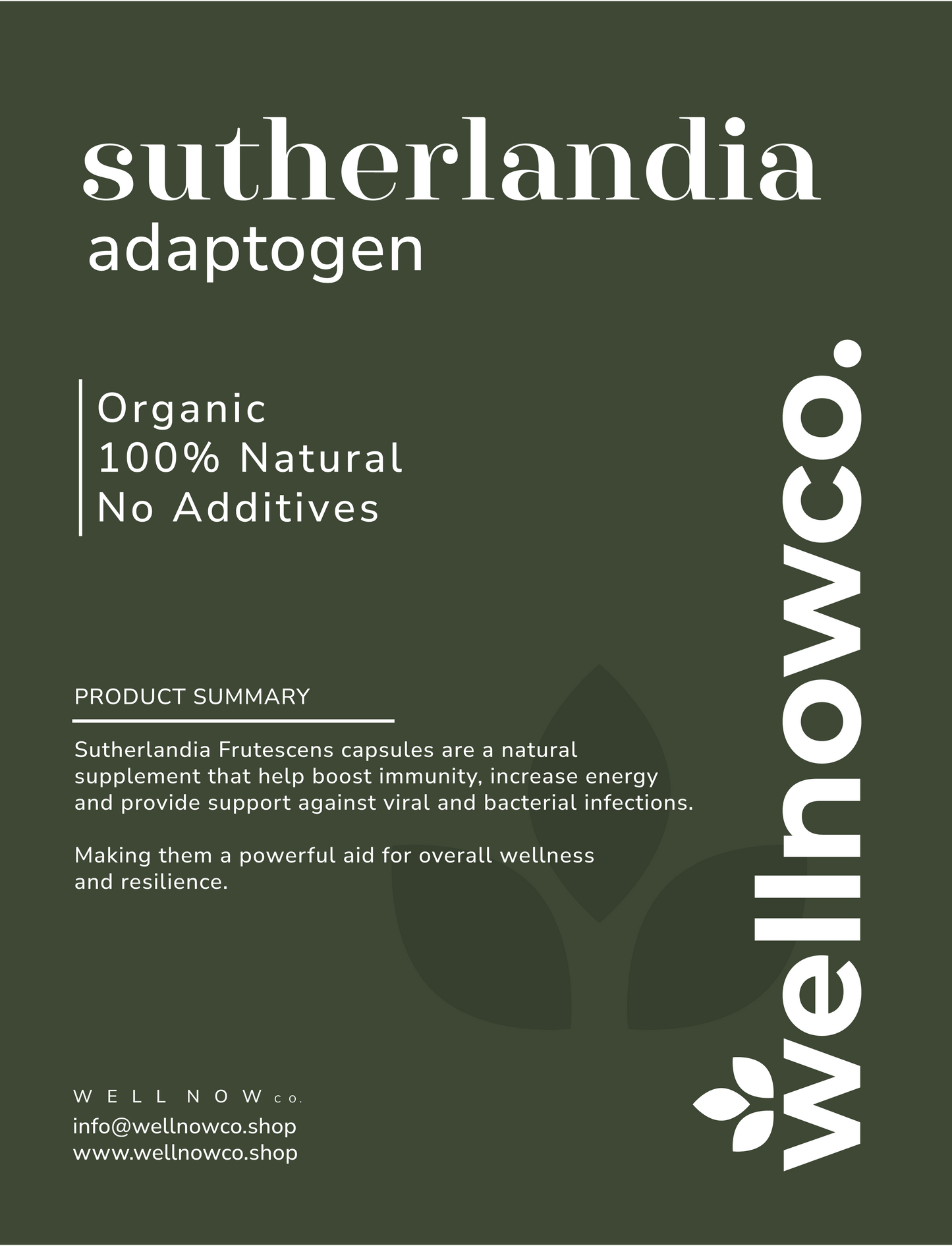 Sutherlandia - 90 capsules