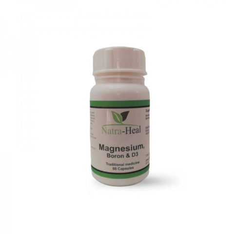 Magnesium, Boron and Vitamin D3 60 capsules