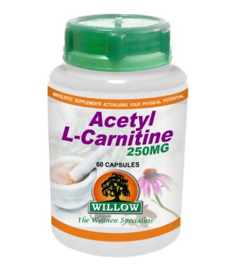 Acetyl L Carnitine 250mg 60 capsules