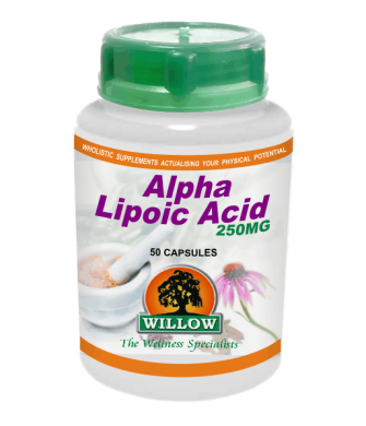 Alpha Lipoic Acid 250mg 50 capsules