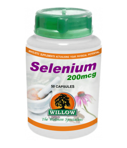 Selenium 200mcg 50 capsules